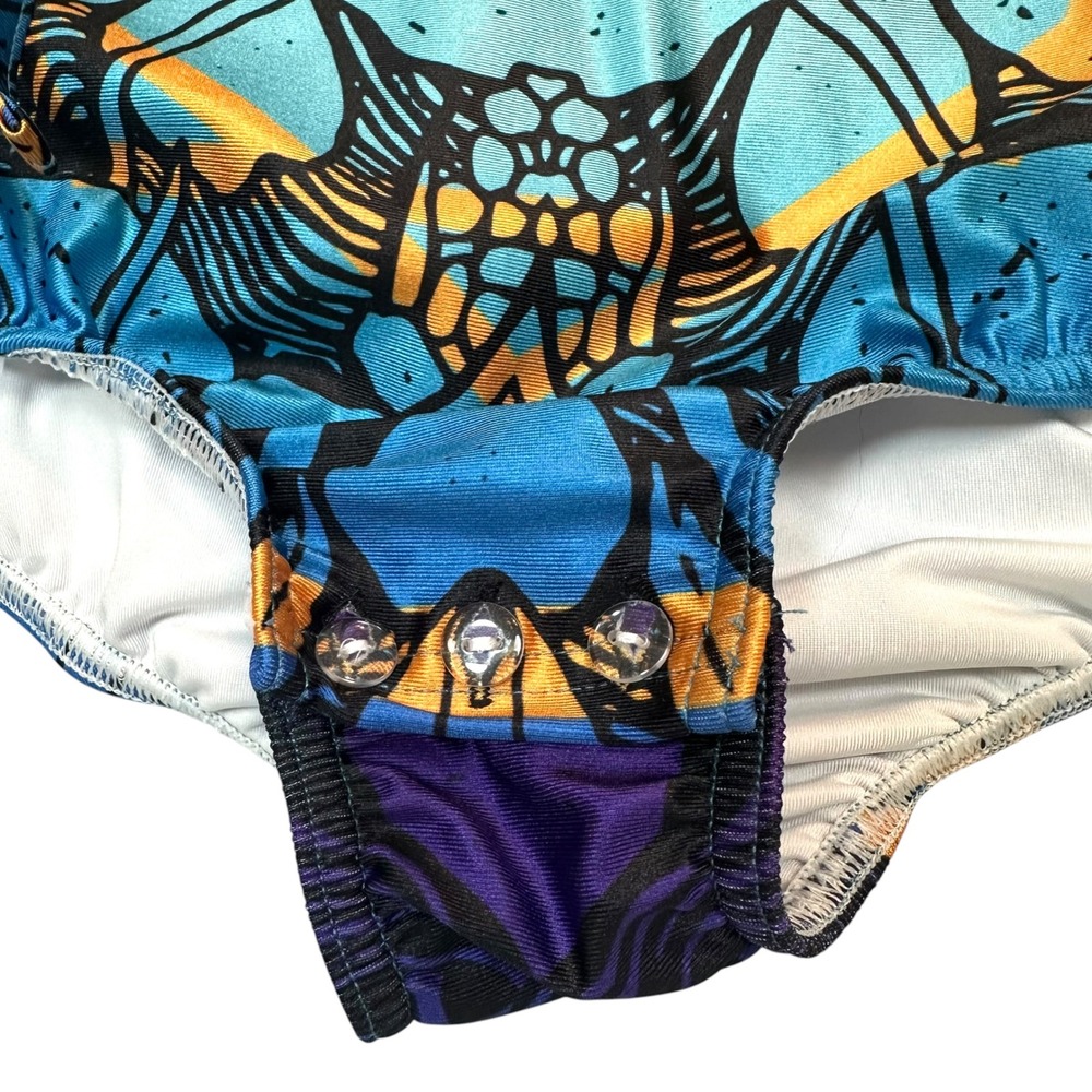 Festi Drops Kooz Bodysuit Artist Series Braided Long Sleeve XS Rave Festival‎ - Picture 8 of 15